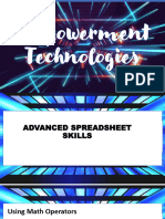 Advanced Spreadsheet Skills Part2