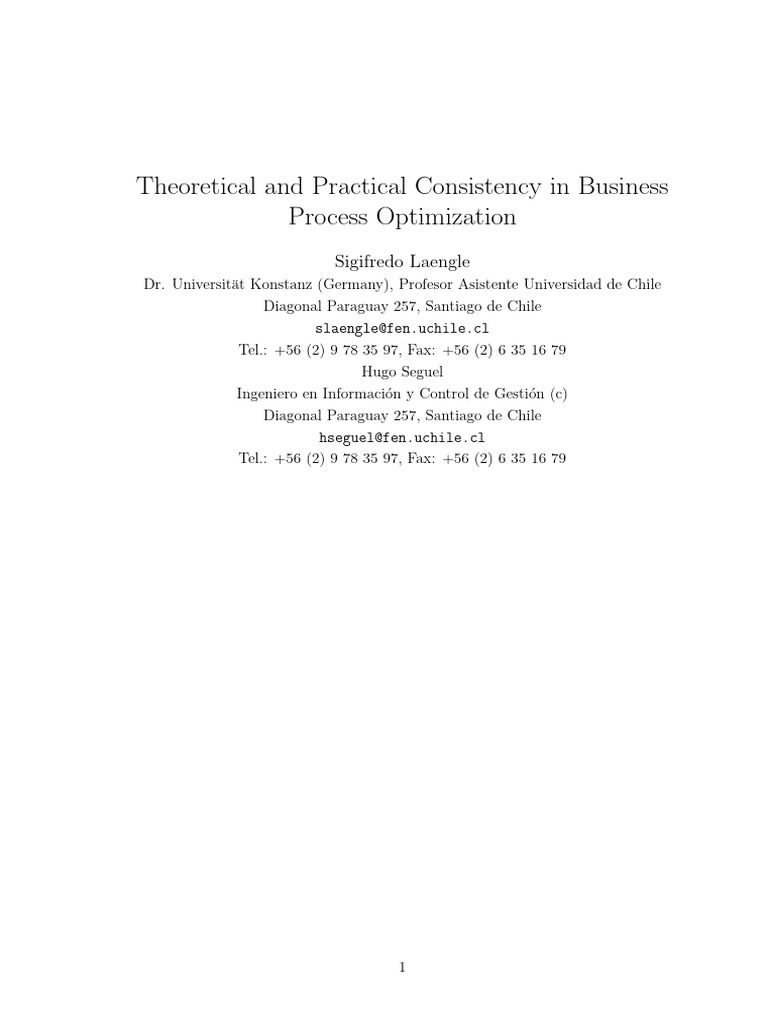 SIPaC Method for Business Process Design | PDF | Business Process ...