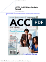 Financial Acct2 2nd Edition Godwin Solutions Manual