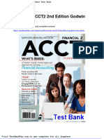 Financial Acct2 2nd Edition Godwin Test Bank
