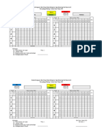 Papan Score Hadang HUT OKU TIMUR 2023