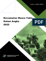 Kecamatan Muara Tabir Dalam Angka 2022