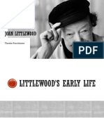 Research Into Joan Littlewood