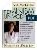 Catharine A. MacKinnon - Feminism Unmodified - Discourses On Life and Law-Harvard University Press (1988)