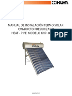 Calefon Solar Heat Pipe