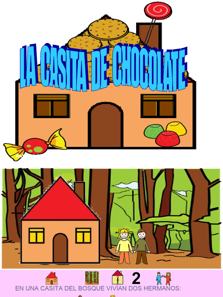 Cuento de La Casita de Chocolate | Descargar gratis PDF | Hansel y Gretel