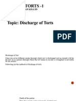DISCHARGE OF TORTS 06112023 095607am