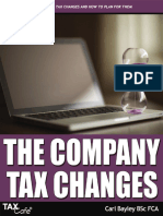 The Company Tax Changes and How To Plan For Them