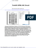 Mitsubishi Forklift Opbl10k Circuit Diagrams