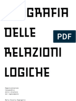 Tipografia Delle Relazioni Logiche / Rappresentazione Tipografica Della Struttura Del Ragionamento