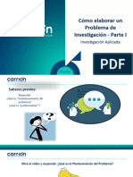 Como Plantear Un Problema de Investigacion - Parte I