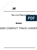 Caterpillar Cat 259D COMPACT TRACK LOADER (Prefix FTL) Service Repair Manual (FTL00001 and Up)