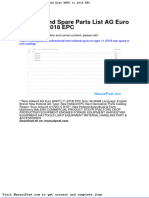 New Holland Ag Euro NGPC 11 2018 Epc Spare Parts Catalog