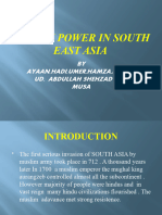 Muslim Power in South East Asia. by Group Two