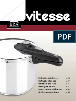 Braisogona Vitesse Stainless Steel Pressure Cooker, 9 L