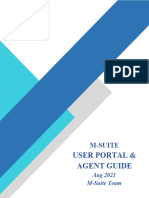 M-Suite - User Portal and Agent - Guide