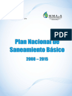 Plan Nacional de Saneamiento Basico