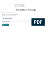 Moara Cu Noroc Relatia Dintre Personaje - PDF