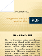 2 Manajemen File