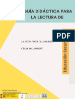 Guía de Lectura La Estrategia Del Parásito