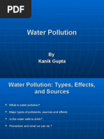 Evs Project Water Pollution