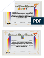 CERTIFICADOS DBV Agrupadas