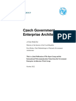 Czech Government Enterprise Architecture: A Case Study by