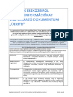 Ügyfelek Eszközeiről Kiemelt Információkat Tartalmazó Dokumentum Üekitd"