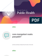 Sharing What Is Public Health