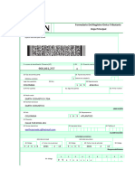 Formulario Del Registro Único Tributario Hoja Principal: Identificaciòn