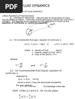 Part I A Fundamentals of Fluid Dynamics