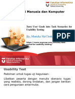 09 Turn User Goals Into Task Scenarios For Usability Testing