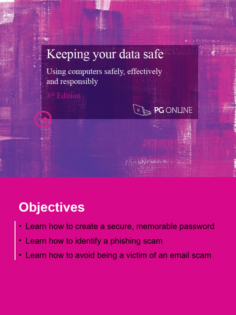 UCSER L3 Keeping Your Data Safe PDF Password Phishing