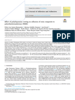 Effect of Polydopamine Coating On Adhesi