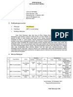 Nelis Ok PORTOFOLIO RIWAYAT PENGALAMAN KERJA