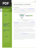 srx1600 Firewall Datasheet