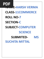 Computer Science Practical File