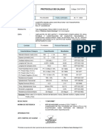 Certificado Calidad Tuberia de 160MM San Pedro Alto