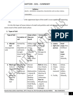Chapter 8 - Soil - Short Summ