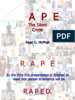R A P E: The Silent