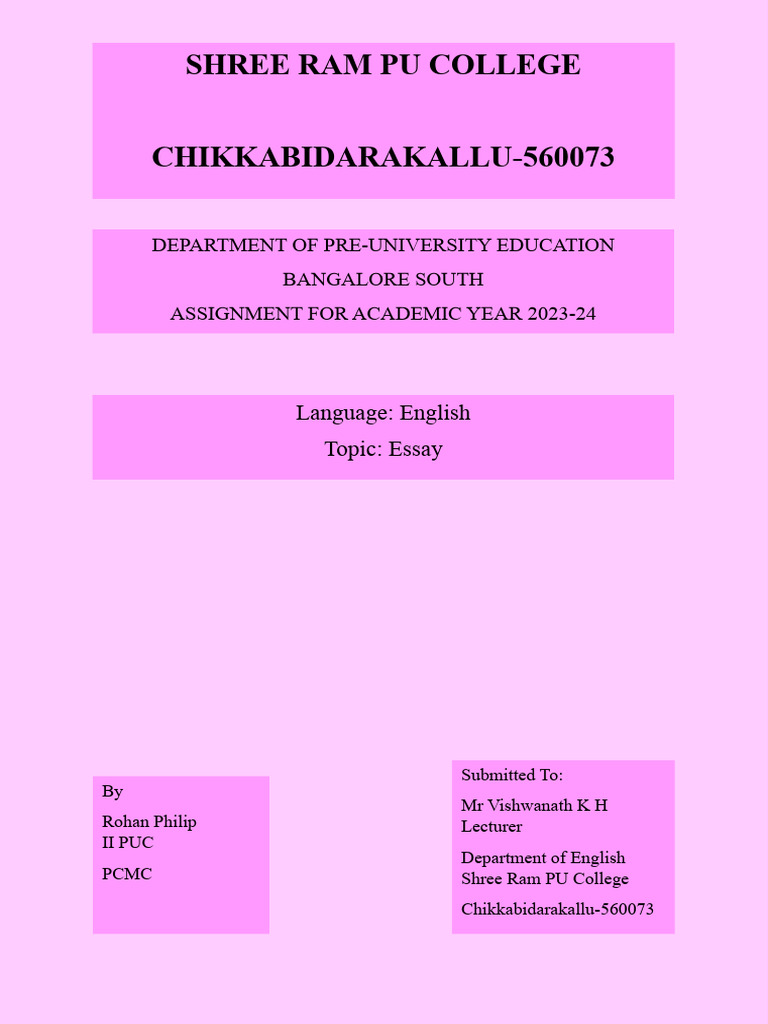 English Cover Page | PDF