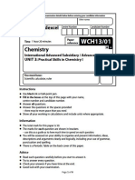 Yr 12 Chemistry Mocks 2022 Unit 3