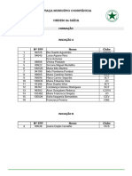 4 TAÇA MUNICÍPIO CONSTÂNCIA - Ordem de Saída (Final)