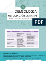 Presentación Epidemiología Medicina Profesional Turquesa