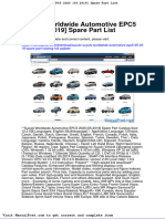 Suzuki Suzuki Worldwide Automotive Epc5!05!2019 Spare Part Catalog Full Update