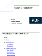 LU1 - Introduction To Probability Theory