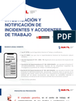 Investigación y Notificación de Incidentes y Accidentes
