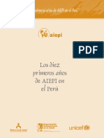 OPS Aiepi - 10 años en el Peru 1996 - 2006