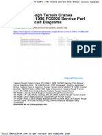 Tadano Rough Terrain Crane TR 100m 1 1996 Fc0505 Service Part Manual Circuit Diagrams