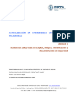 1 Sustancias Peligrosas - Conceptos, Riesgos, Identificación y Documentación de Seguridad